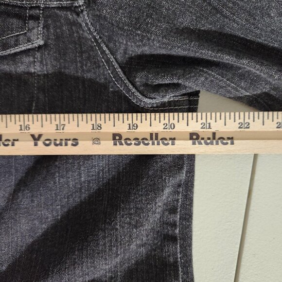 Chicos Platinum Jacket Black Denim Large - Picture 7 of 14